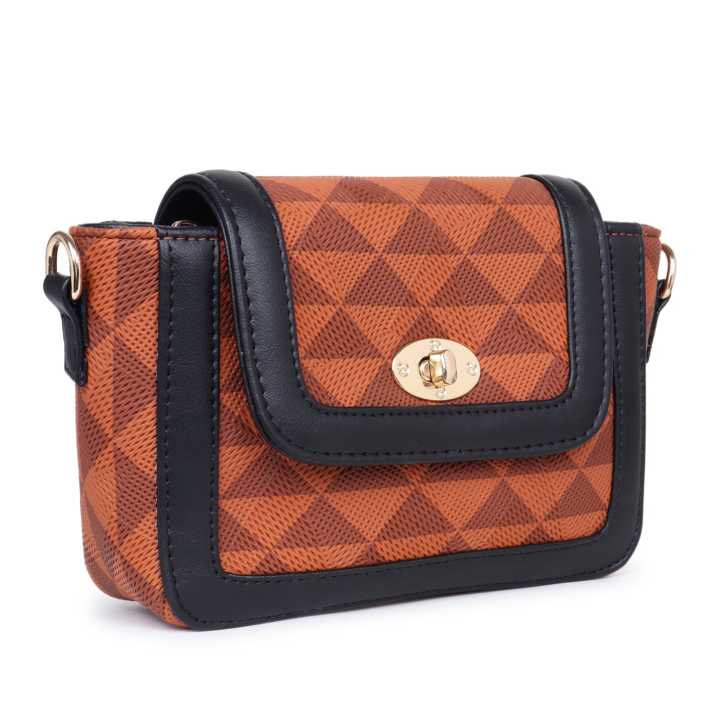 Womanix Women's Girls Cross Body Sling Bag Ladies Purse Handbags, Premium Leather Sling Bag Comfortable & Ideal for Everyday Use (0111)