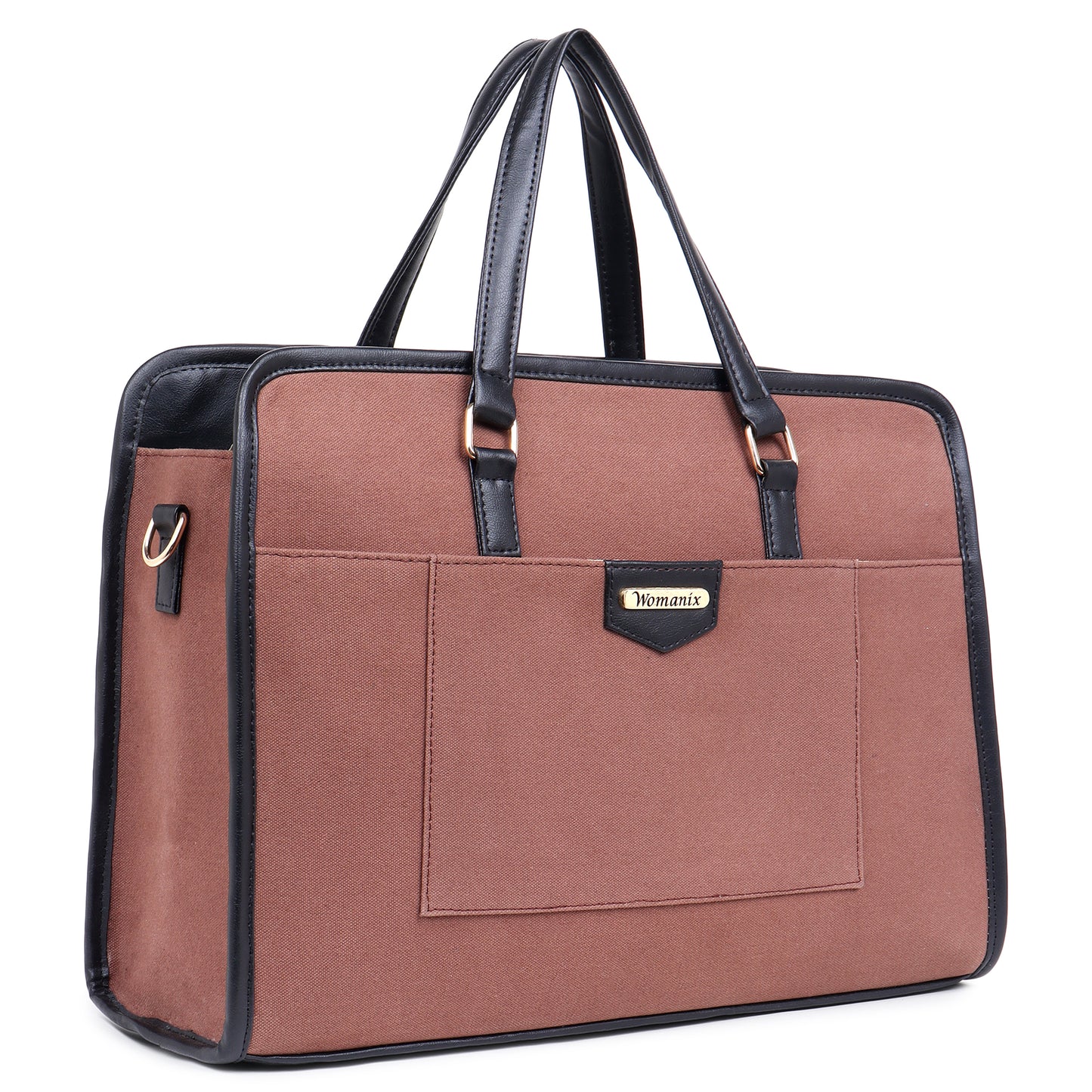 Women Faux Leather Laptop Tote Bag, Briefcase Business Bag 14" Laptop Bag (0087)