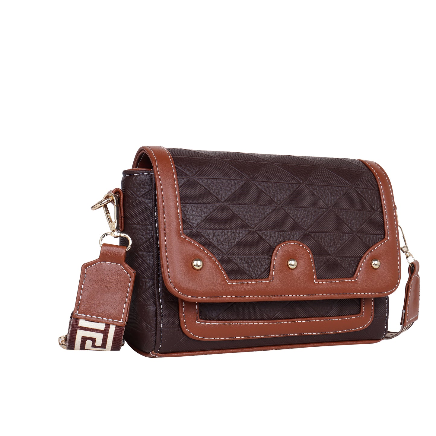 Womanix Crossbody Sling Bag Lightweight & Spacious with Adjustable Strap Stylish & Ideal for Travel & Work Premium Ladies Purse Mobile Phone Wallet Shoulder Bag (107)