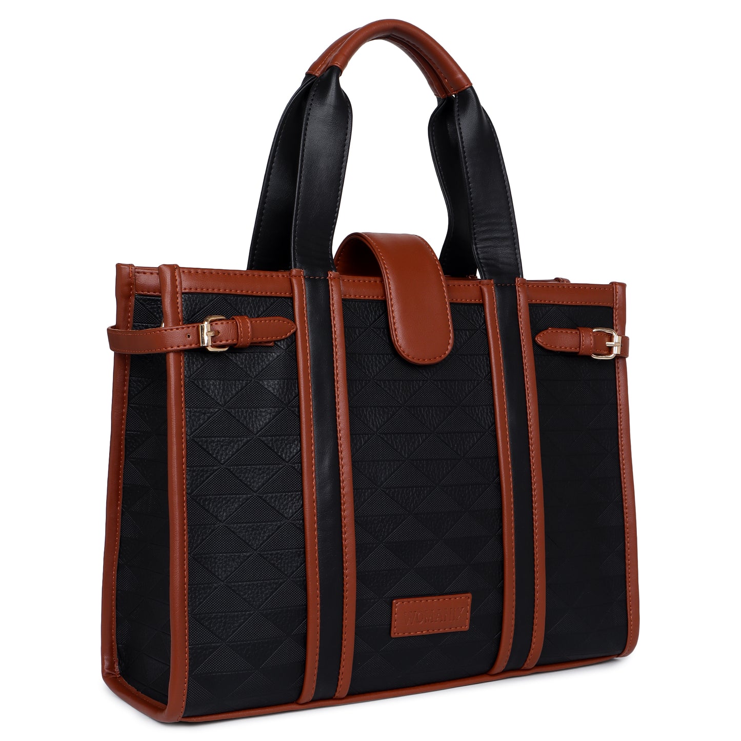 Womanix PU Laptop Tote Bags for Women, Work Bag, 15 inch tote for Women(90)