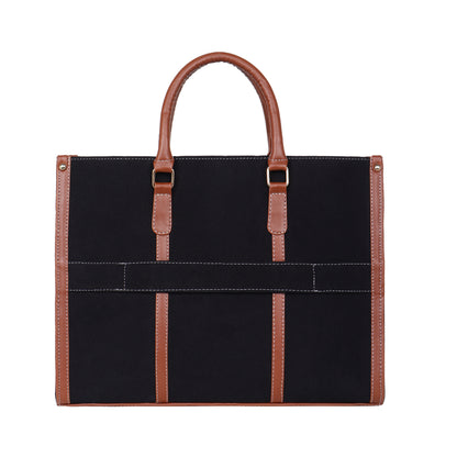 Womanix Canvas Tote Bag for Women | Fits Upto 14" Laptop Bag | Ladies Purse Handbags(92)