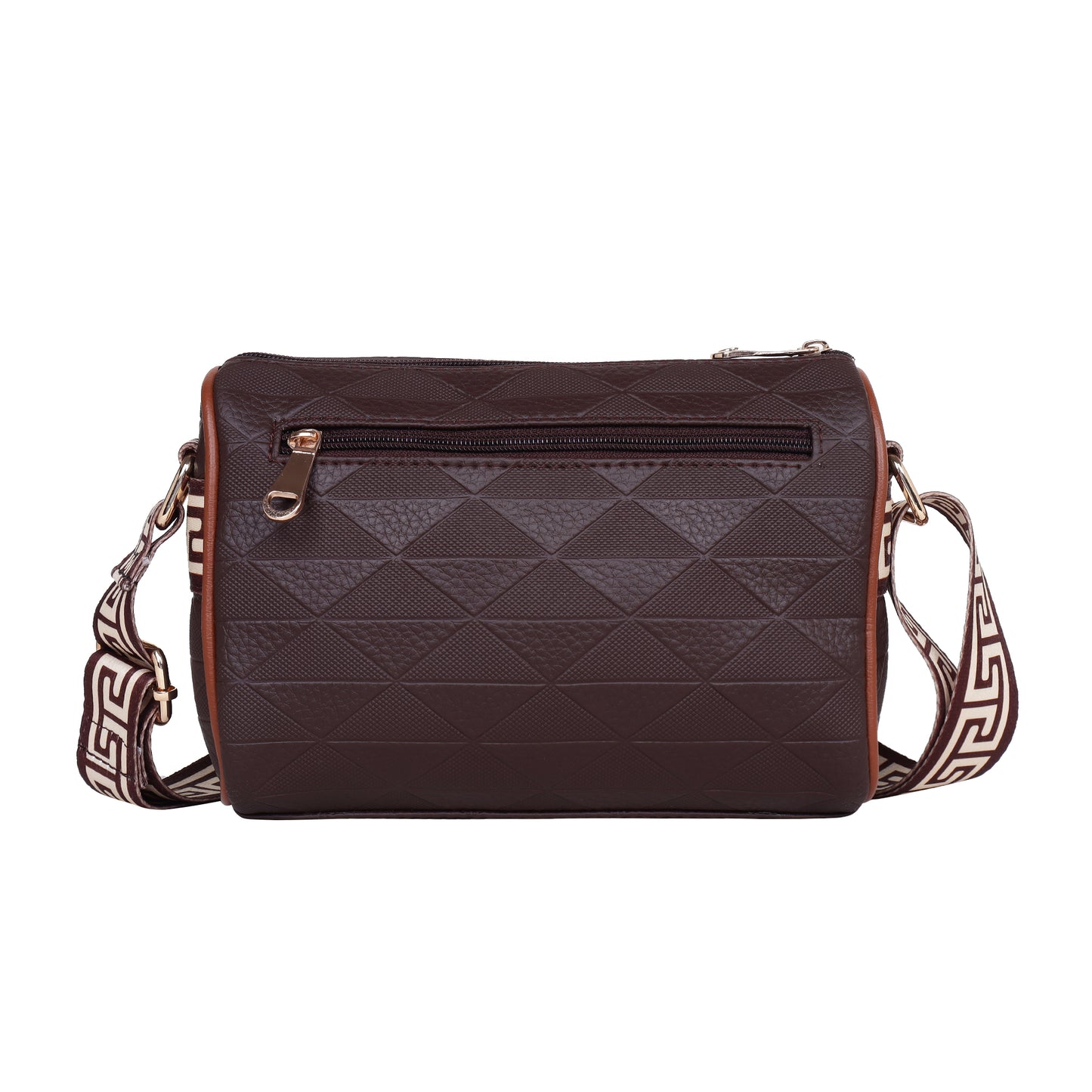 Womanix Trendy Sling Bag with Adjustable Straps | Faux-Leather Women's Handbags | Sling for Casual Carry Ladies Purse, Girls Cross Body Bag (0109)