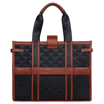 Womanix PU Laptop Tote Bags for Women, Work Bag, 15 inch tote for Women(90)