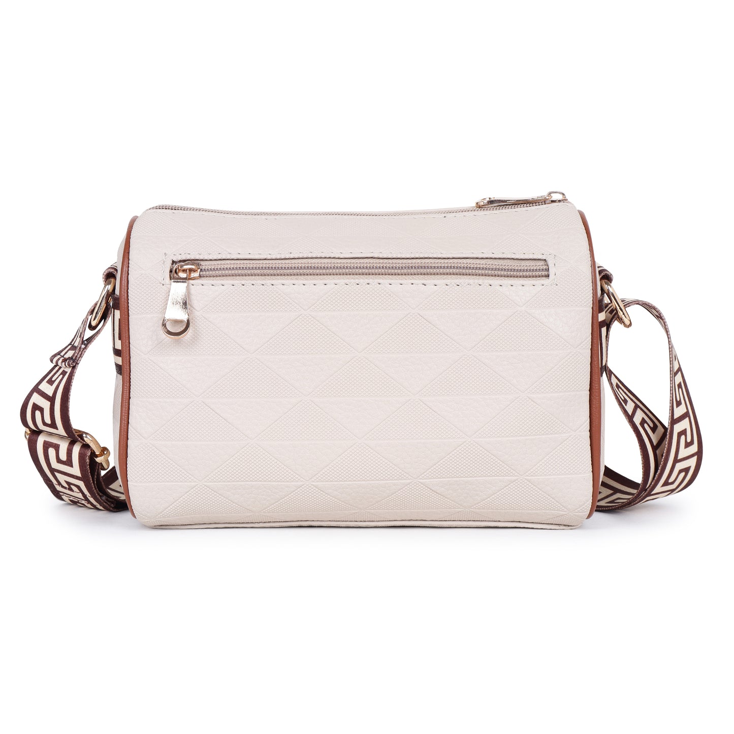 Womanix Trendy Sling Bag with Adjustable Straps | Faux-Leather Women's Handbags | Sling for Casual Carry Ladies Purse, Girls Cross Body Bag (0109)