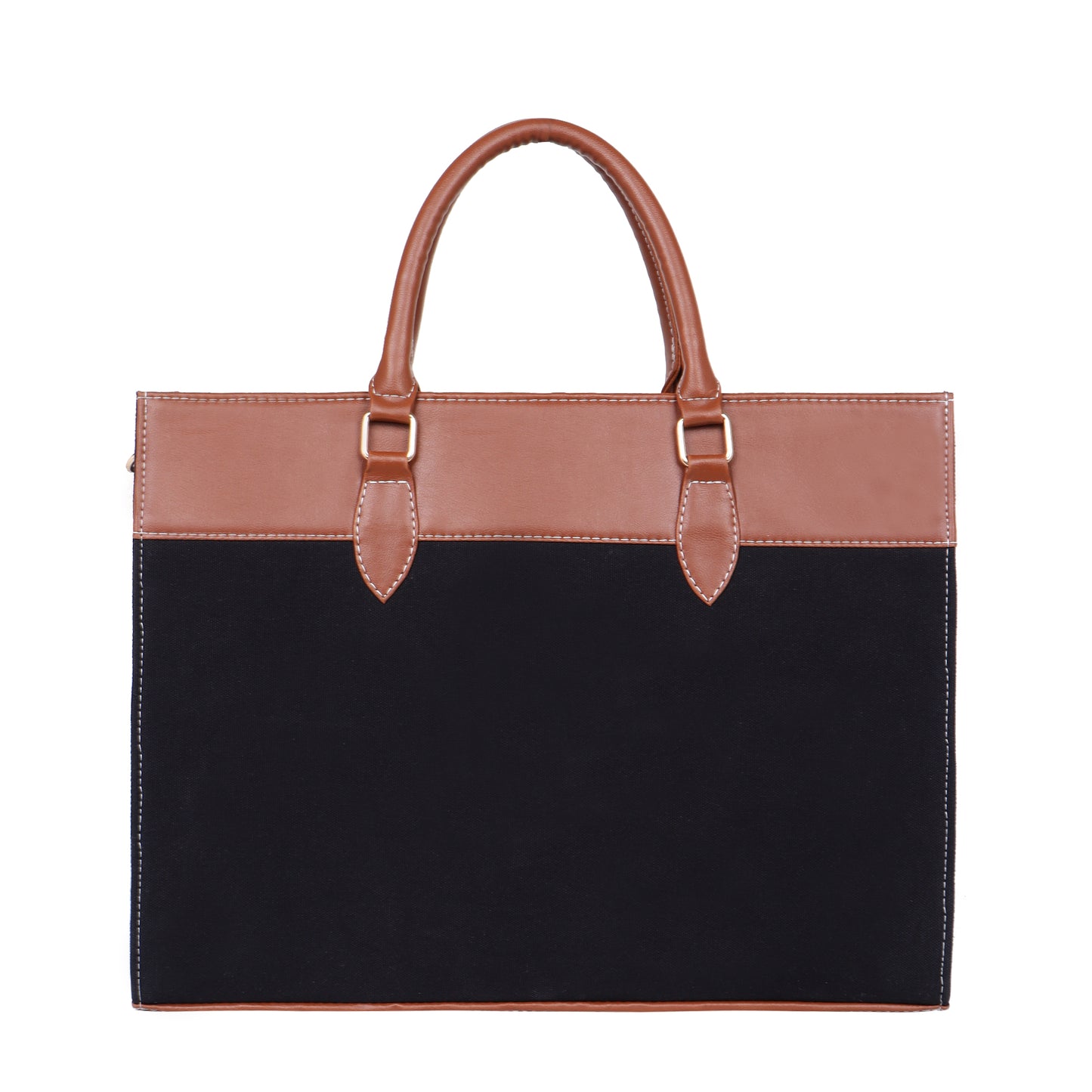 Womanix Canvas Laptop Tote Bags for Women, 15" inch tote for Women, Large Capacity Handbag for Office (93)