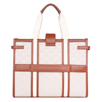 Womanix PU Laptop Tote Bags for Women, Work Bag, 15 inch tote for Women(90)