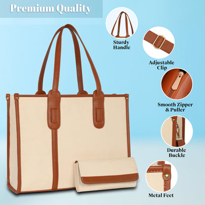 Women PU Laptop Tote bag 15 Inch College Bag Office Bag Briefcase Handbag (0080)