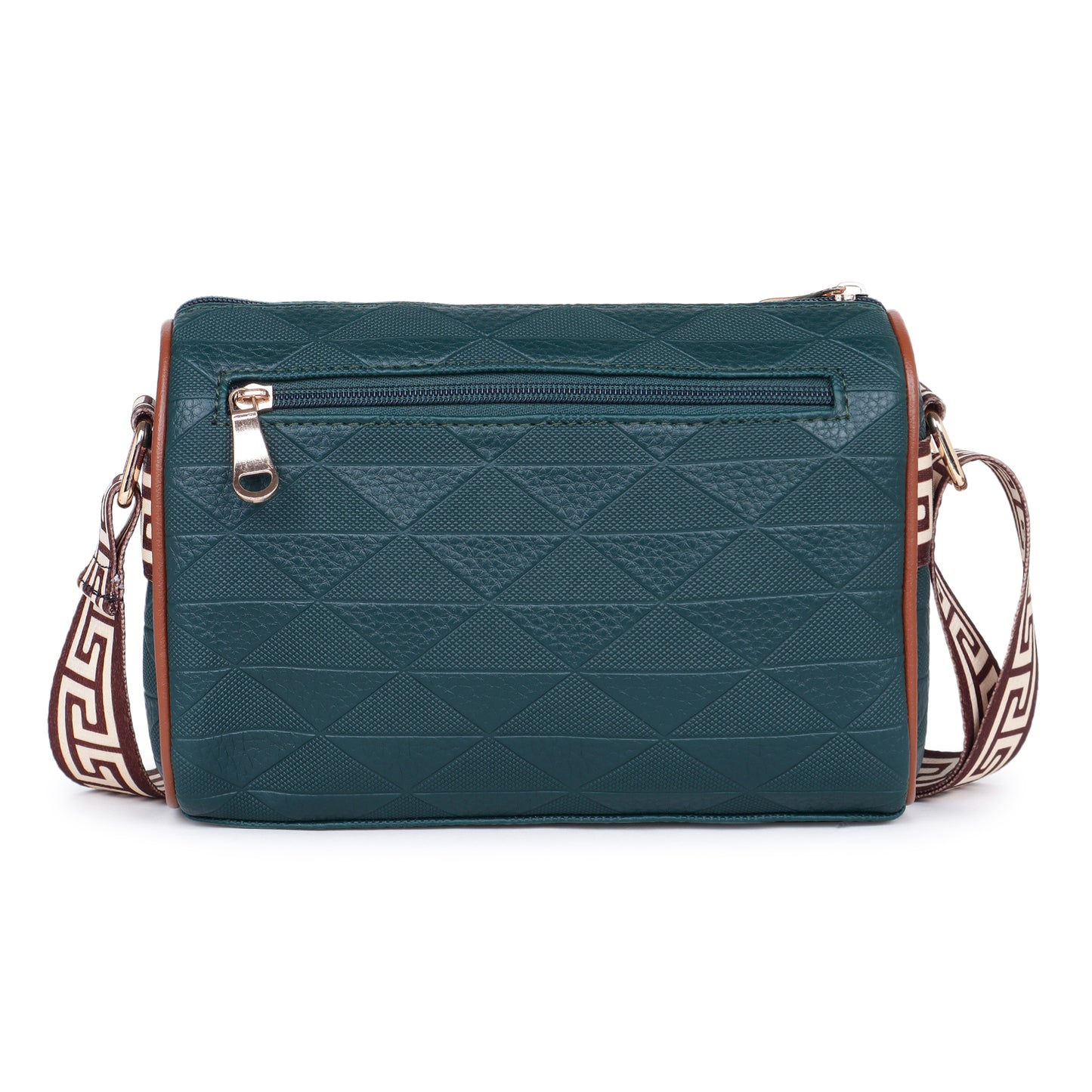 Womanix Trendy Sling Bag with Adjustable Straps | Faux-Leather Women's Handbags | Sling for Casual Carry Ladies Purse, Girls Cross Body Bag (0109)