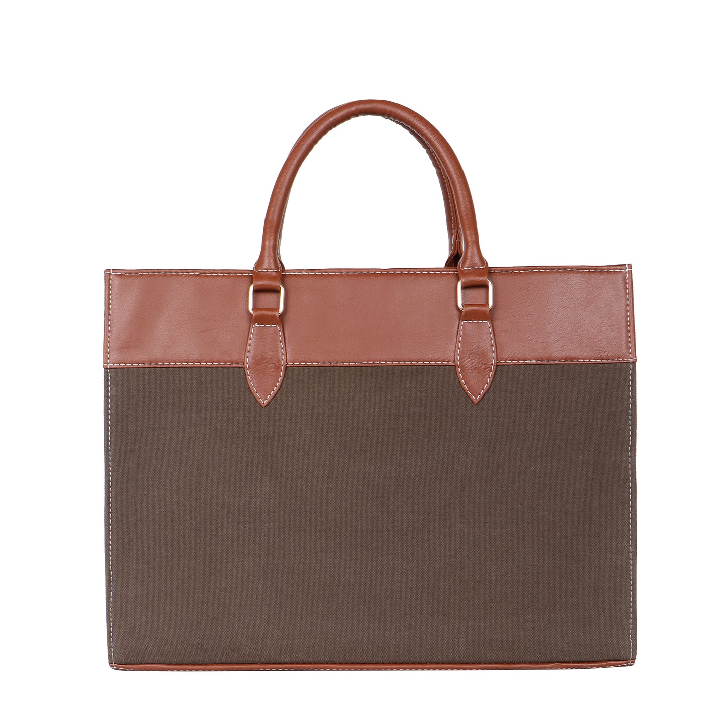 Womanix Canvas Laptop Tote Bags for Women, 15" inch tote for Women, Large Capacity Handbag for Office (93)