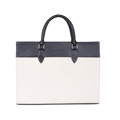 Womanix Canvas Laptop Tote Bags for Women, 15" inch tote for Women, Large Capacity Handbag for Office (93)