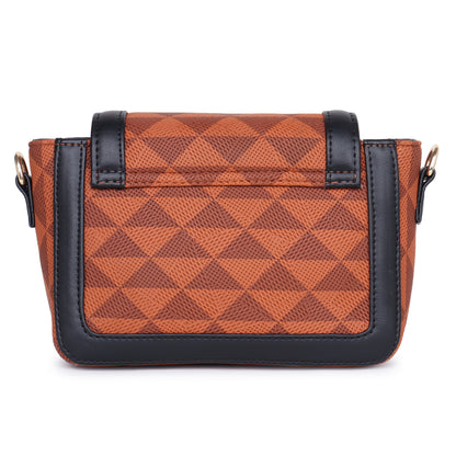 Womanix Women's Girls Cross Body Sling Bag Ladies Purse Handbags, Premium Leather Sling Bag Comfortable & Ideal for Everyday Use (0111)