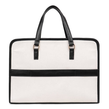 Women Faux Leather Laptop Tote Bag, Briefcase Business Bag 14" Laptop Bag (0087)