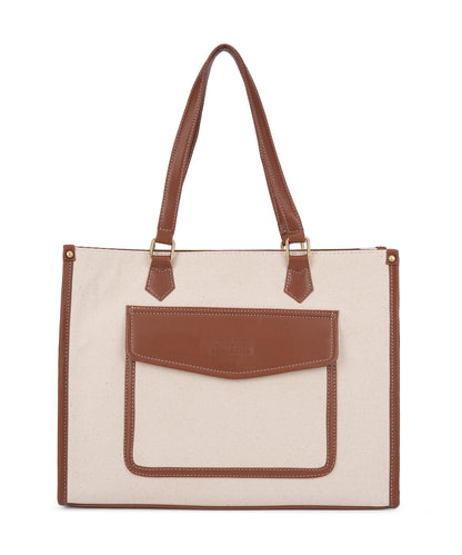 Canvas Laptop Tote Bag 14 Inch Casual Briefcase Handbag