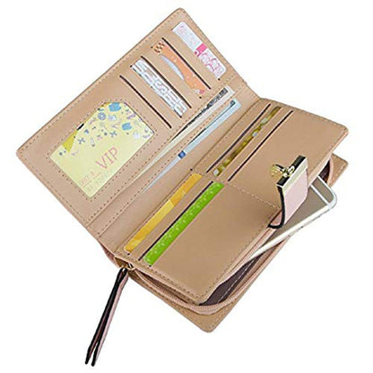 Tri-fold Fashion Card Coin Holder Ladies Wallet