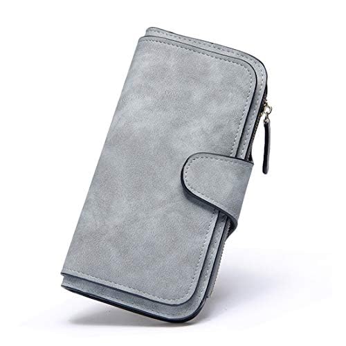 Womanix Women's Tri-fold Fashion Card Coin Holder Ladies Long Purse Clutch Wallet