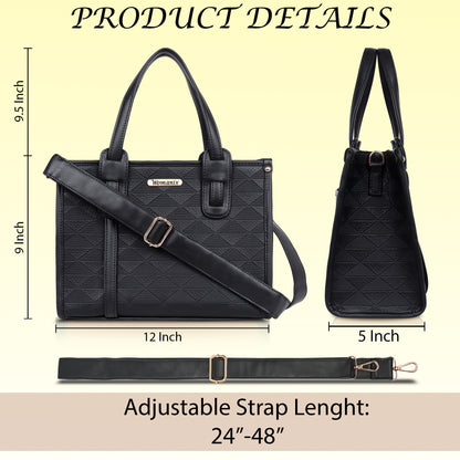 Womanix Purses and Handbags for Women, Tote Shoulder Bag Satchel Purse (95)