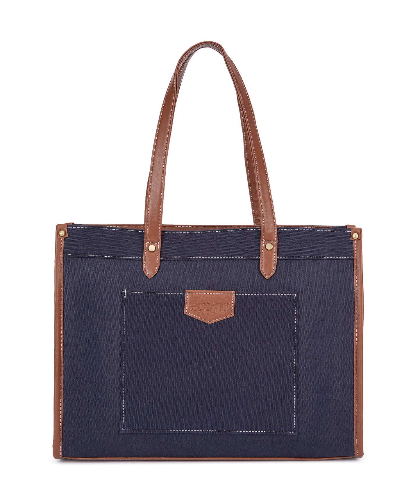 Canvas Laptop Tote Bag 14 inch Casual Briefcase Handbag