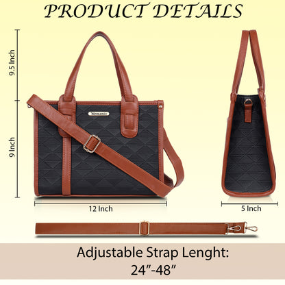 Womanix Purses and Handbags for Women, Tote Shoulder Bag Satchel Purse (95)