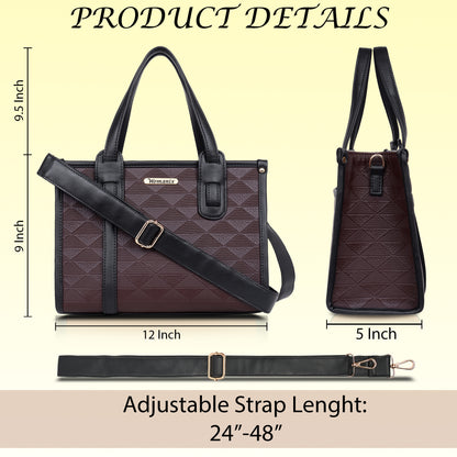 Womanix Purses and Handbags for Women, Tote Shoulder Bag Satchel Purse (95)