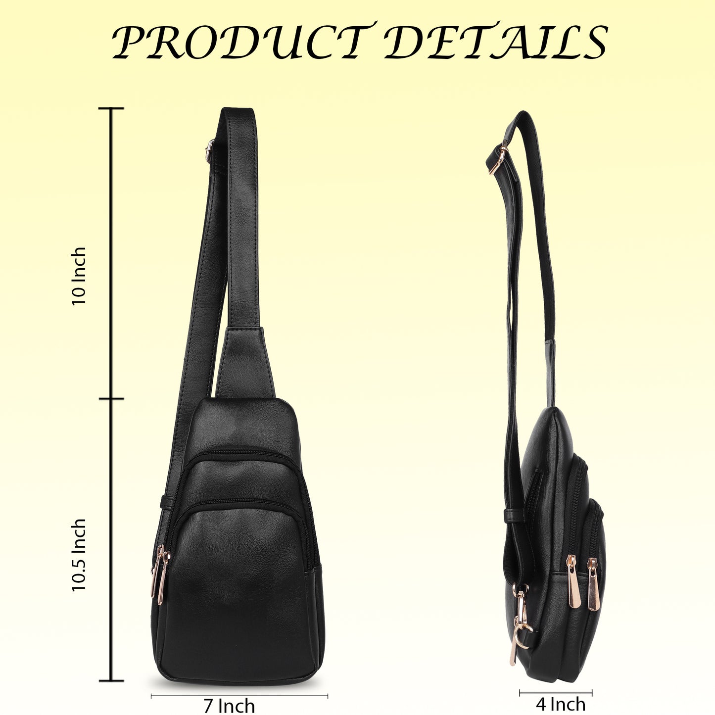 Womanix Waist Bag for Men Women | Cross Body Fanny Pack Sling Bag for Hiking, Travel, Camping, Outdoor Sports, Cycling | Money Belt with Adjustable Strap (104)