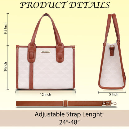 Womanix Purses and Handbags for Women, Tote Shoulder Bag Satchel Purse (95)
