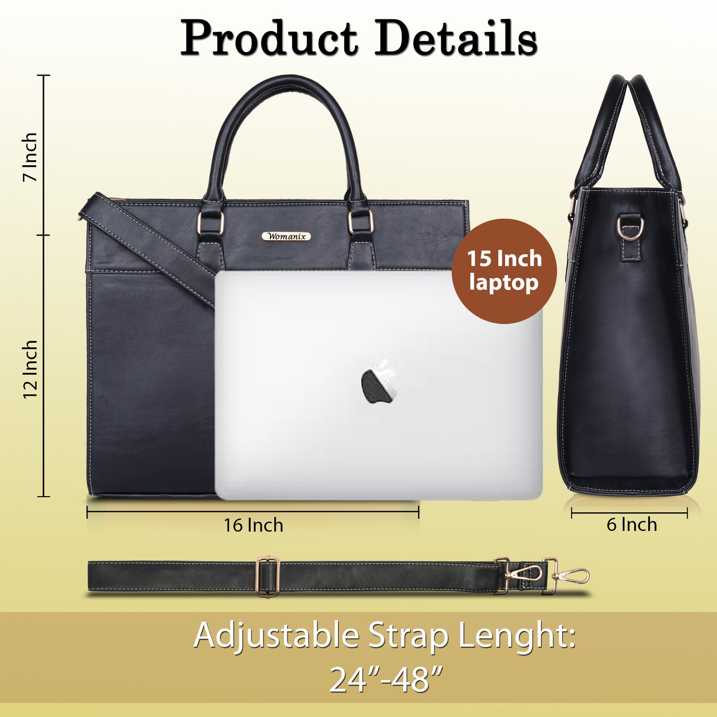 Womanix Faux-Leather Women's Sling Bag Casual Handbags Ladies Purse, Girls Cross Body Shoulder Bag (094)