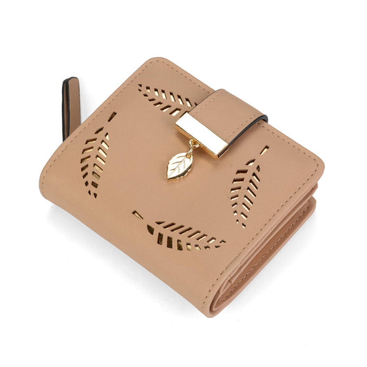 Tri-fold Fashion Card Coin Holder Ladies Wallet Small Size