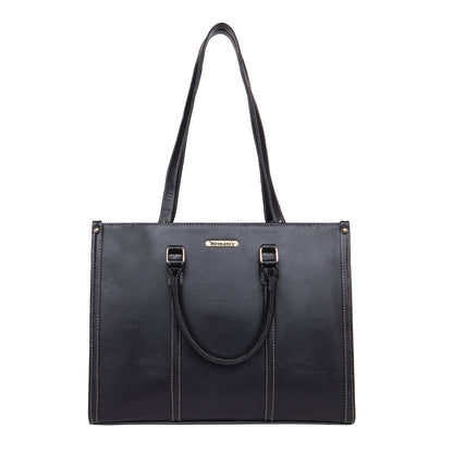 Womanix Canvas Tote Bag for Women | Fits Upto 14" Laptop Bag | Ladies Purse Handbags(92)