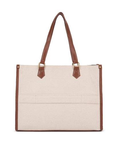 Canvas Laptop Tote Bag 14 Inch Casual Briefcase Handbag