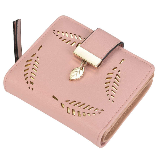 Tri-fold Fashion Card Coin Holder Ladies Wallet Small Size