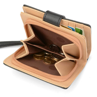 Tri-fold Fashion Card Coin Holder Ladies Wallet Small Size