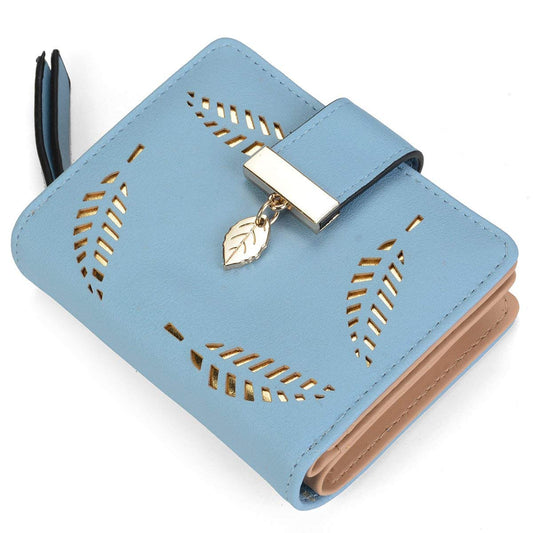 Tri-fold Fashion Card Coin Holder Ladies Wallet Small Size