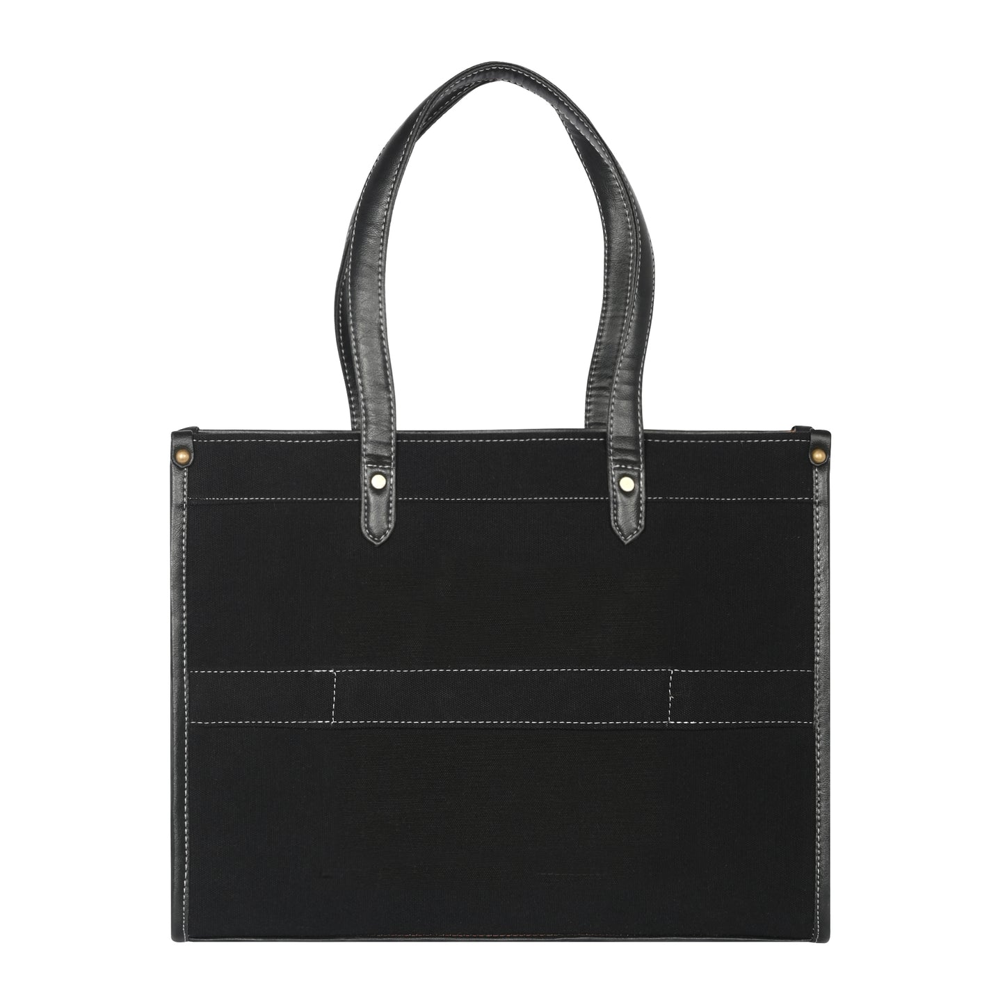 Canvas Laptop Tote Bag 14 inch Casual Briefcase Handbag