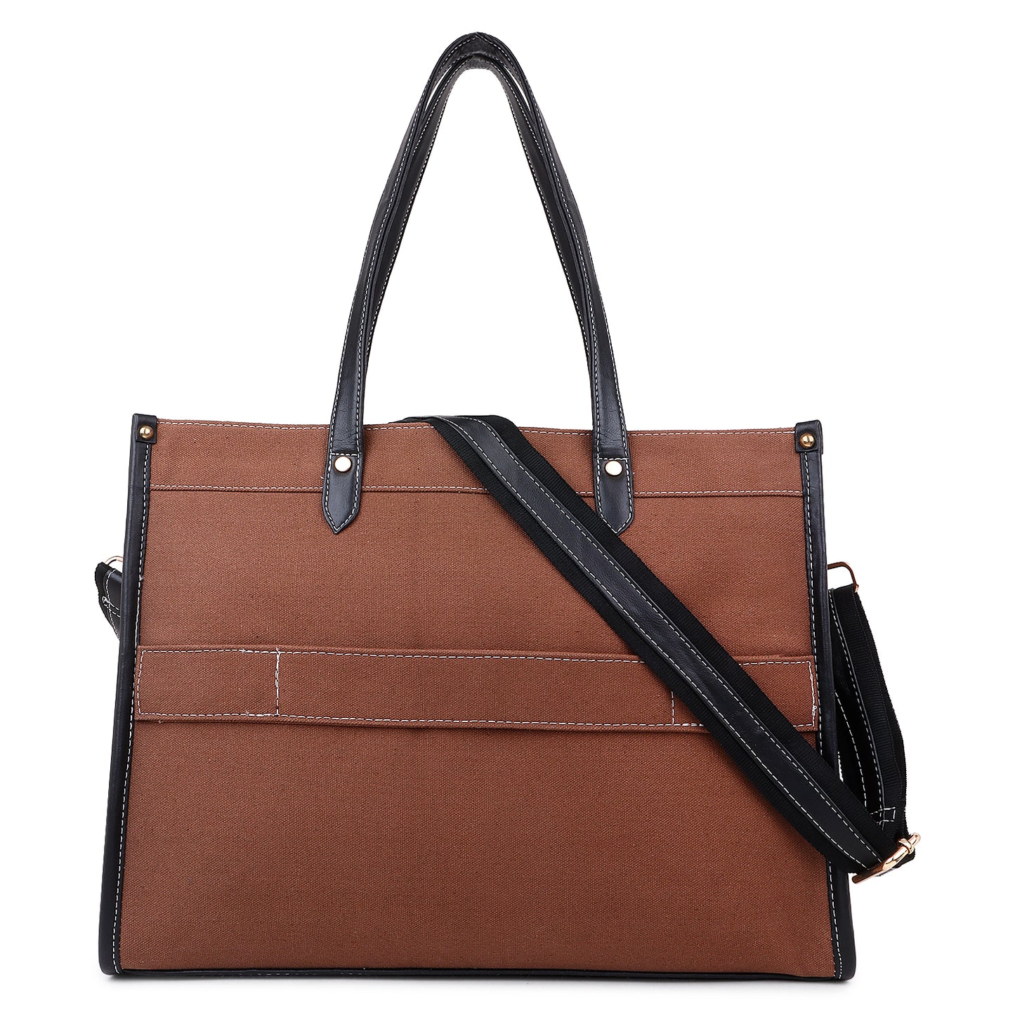 Canvas Laptop Tote Bag 14 inch Casual Briefcase Handbag