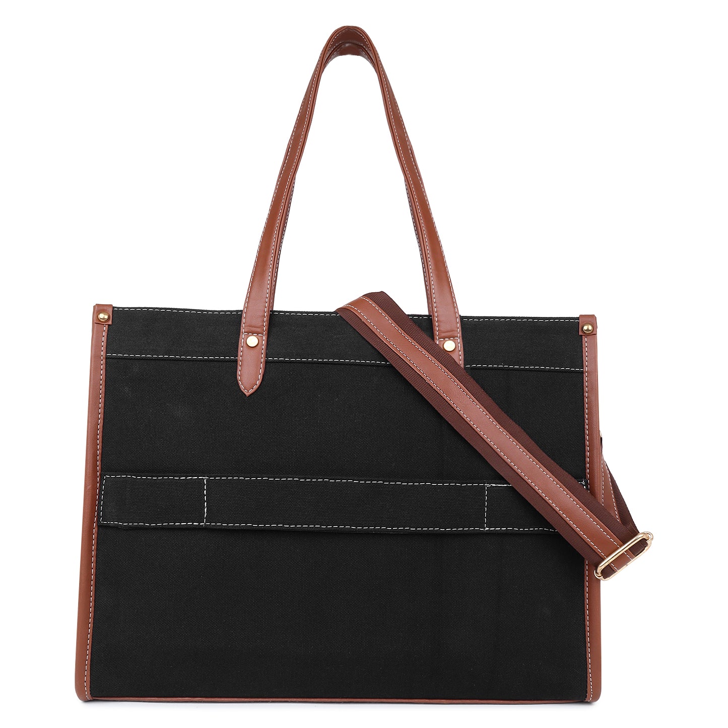 Canvas Laptop Tote Bag 14 inch Casual Briefcase Handbag
