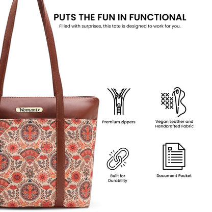 Womanix Shoulder Bag for Daily Use,with Decorative Arch Pattern Design