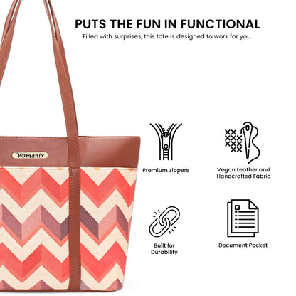 Womanix Shoulder Bag for Daily Use,with Decorative Arch Pattern Design