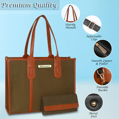 Women PU Laptop Tote bag 15 Inch College Bag Office Bag Briefcase Handbag (0080)