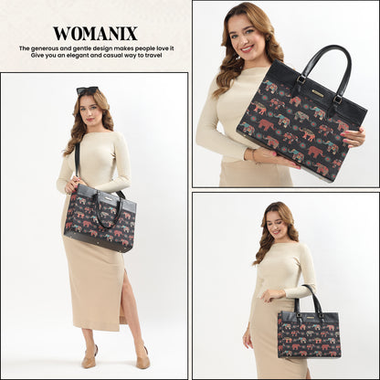 Womanix Purses and Handbags for Women,Stylish Tote Shoulder Satchel Bag Crossbody Top Handle Bags with Zipper