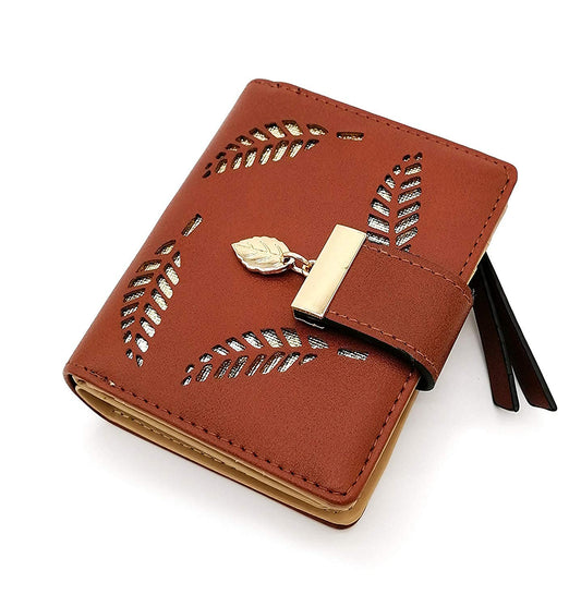 Tri-fold Fashion Card Coin Holder Ladies Wallet Small Size