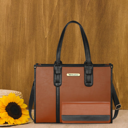 Women PU Laptop Tote bag 15 Inch College Bag Office Bag Briefcase Handbag (0079)