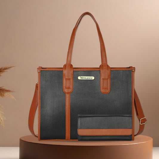 Women PU Laptop Tote bag 15 Inch College Bag Office Bag Briefcase Handbag (0079)