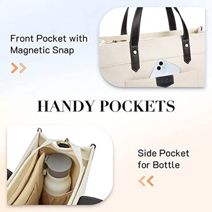 Noir Charm Laptop Tote