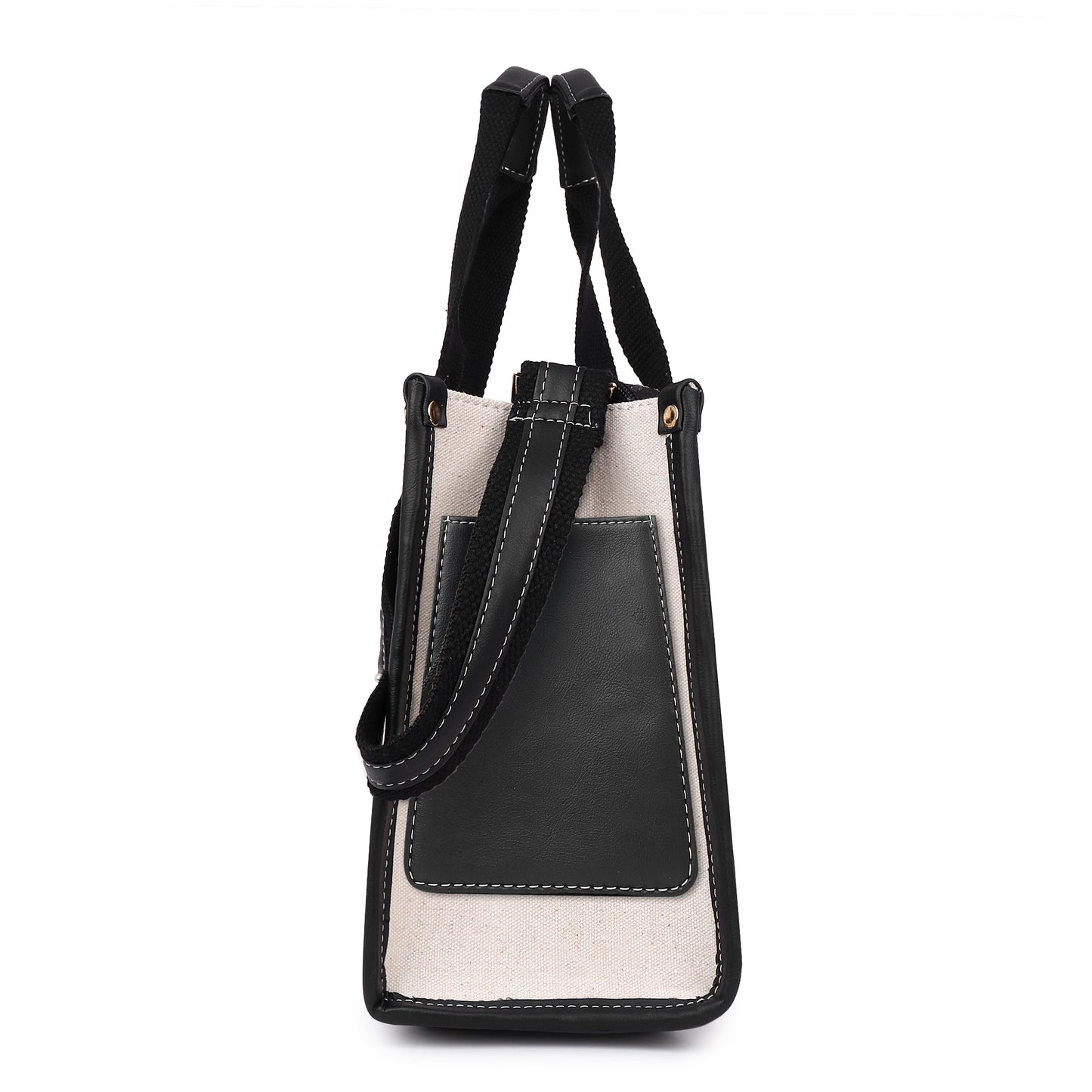 Canvas Laptop Tote Bag 12 inch Casual Small Briefcase Handbag