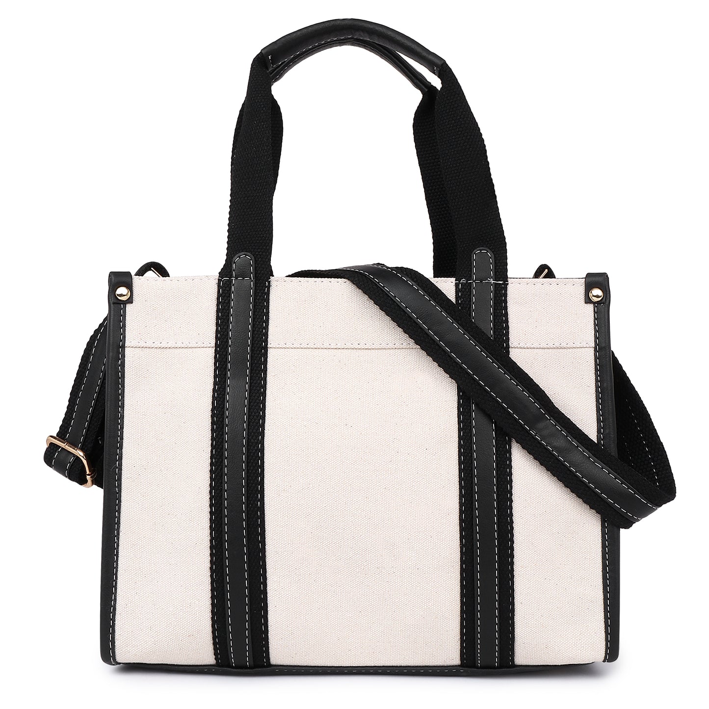 Canvas Laptop Tote Bag 12 inch Casual Small Briefcase Handbag
