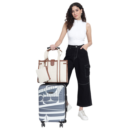 Canvas Laptop Tote Bag 14 inch Casual Briefcase Handbag