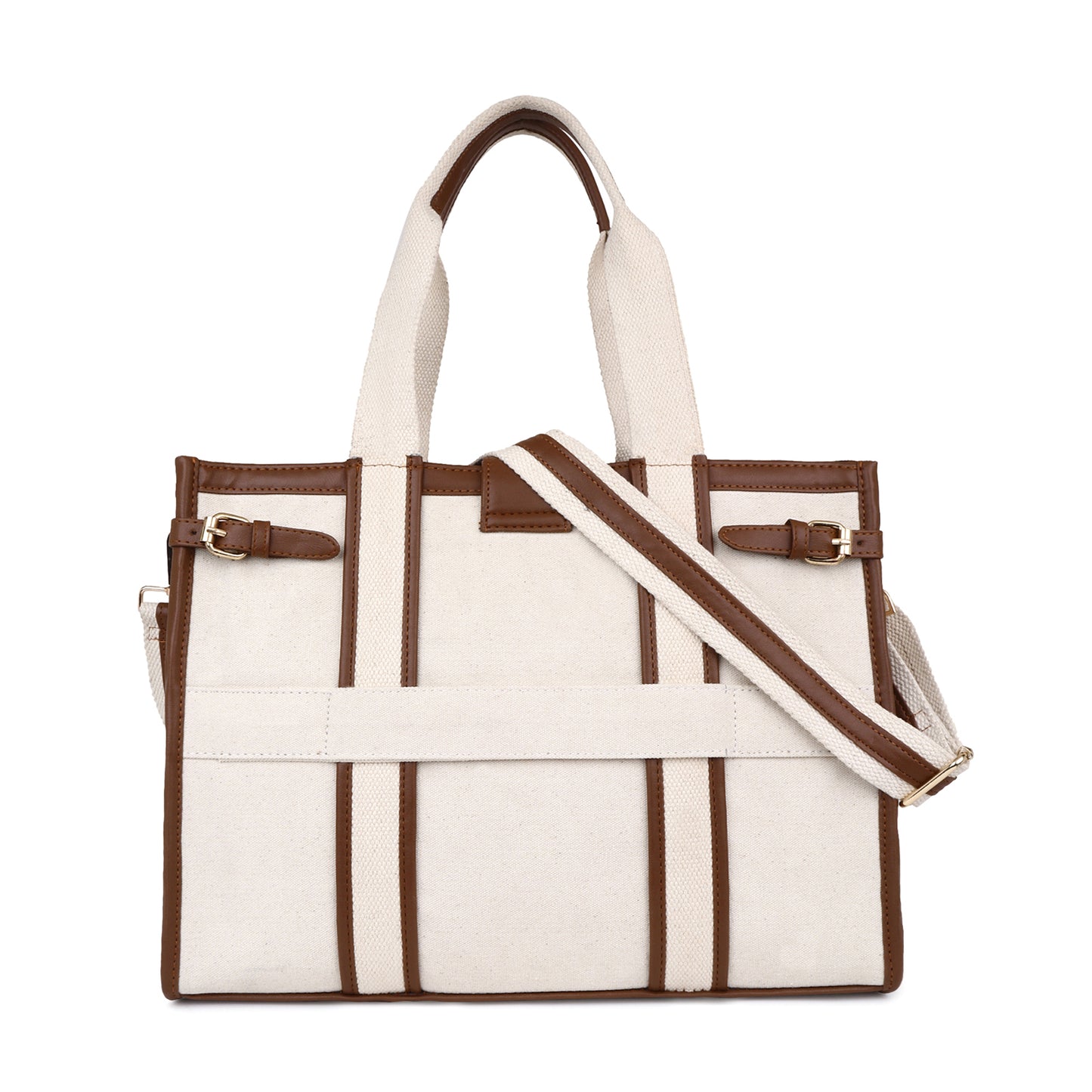 Canvas Laptop Tote Bag 14 inch Casual Briefcase Handbag