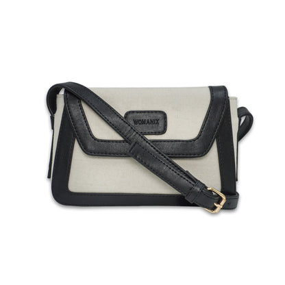 Canvas Sling Bag For Daily Use, Shoulder Sling Bag with Adjustable Strap