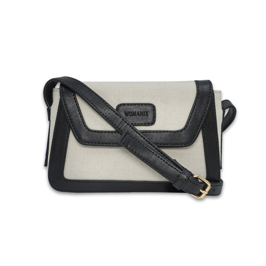 Canvas Sling Bag For Daily Use, Shoulder Sling Bag with Adjustable Strap