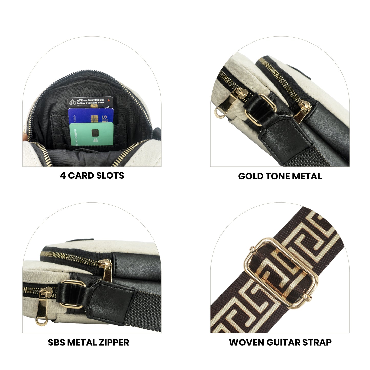 Sling Bag, Shoulder Sling Bag with Adjustable Strap